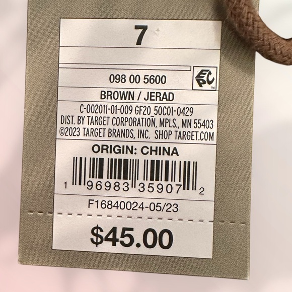 Goodfellow & Co. size 7 Mens Boots NWT - Picture 8 of 9